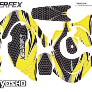 Radio Skins Decal(Yellow/for KT-18) 36270Y