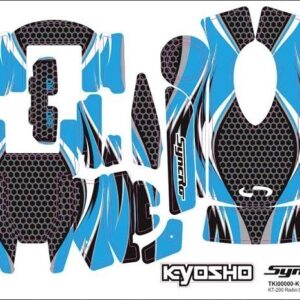 Radio Skins Decal(Blue/for KT-200 & 201) 36271BL