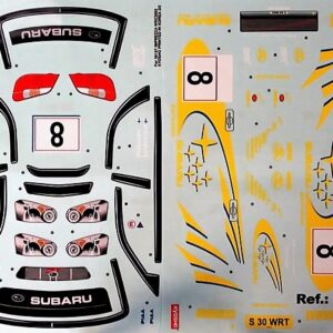 DECAL SUBARU IMPREZA WRC 39187-1B
