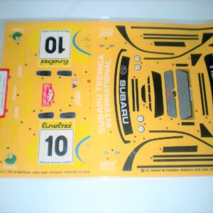 DECAL SUBARU 2002 39211-1