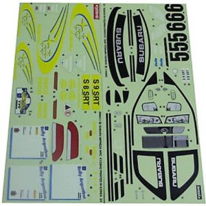 DECAL SET SUBARU ALFA 39954-1