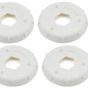 WHEEL STIFFENERS FOR EVO WHEEL WHITE (4 PCS) AKA34003W
