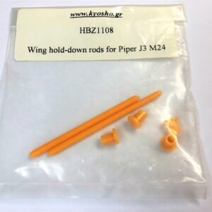 PIPER J3 EP/2WING HOLD DOWN RO/Compatible Piper J3 M24 Kyosho HBZ1108