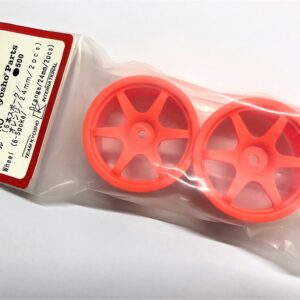 Wheel(6-Spoke/Orange/24mm/2pcs)  VZH007KO