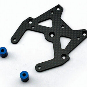 SP CARBON FRONT PLATE SET/ S3  VZW111